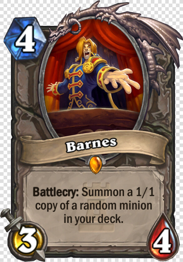 Si   7 Infiltrator     Barnes Card Hearthstone  HD Png DownloadTransparent PNG