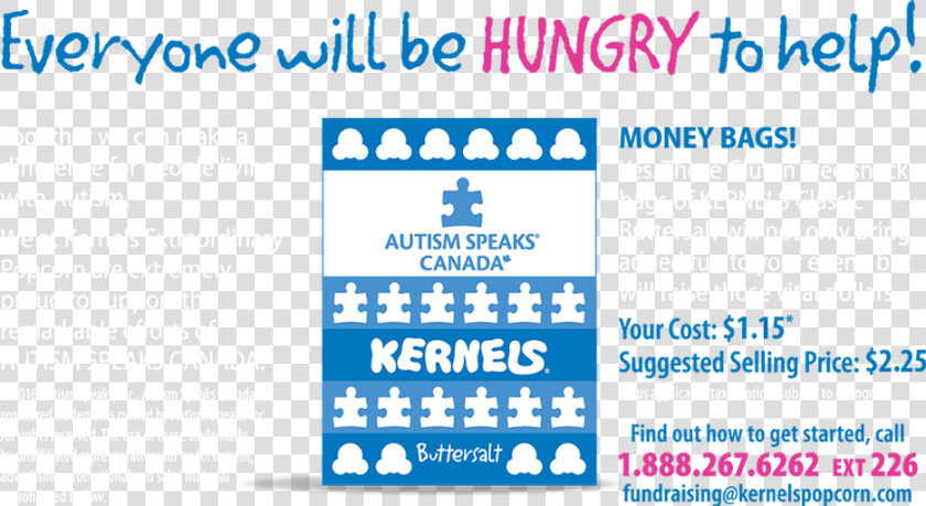 Everyone Will Be Hungry To Help   Autism Speaks  HD Png DownloadTransparent PNG