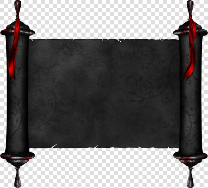 Black Scroll Png   Black Scroll  Transparent PngTransparent PNG