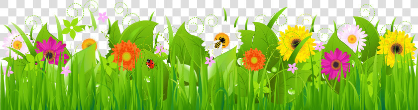 Grass Clipart Transparent Png   Grass And Flowers Clipart Png  Png DownloadTransparent PNG