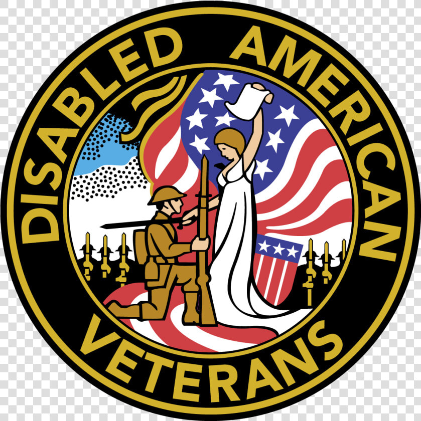 United States Dav Disabled American Veterans Logo Vector   Disabled American Veterans Seal  HD Png DownloadTransparent PNG