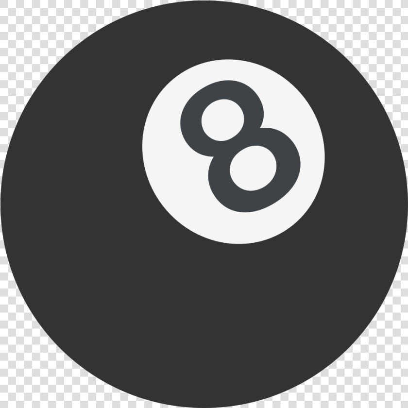 File   Emojione 1f3b1   Svg   8 Ball Emoji Facebook  HD Png DownloadTransparent PNG