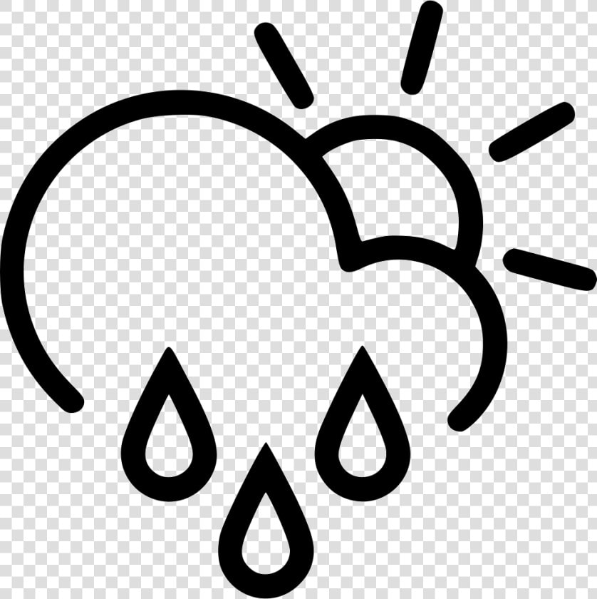 Day Sprinkle Cloud Rain Sun Comments   Sun And Wind Icon  HD Png DownloadTransparent PNG