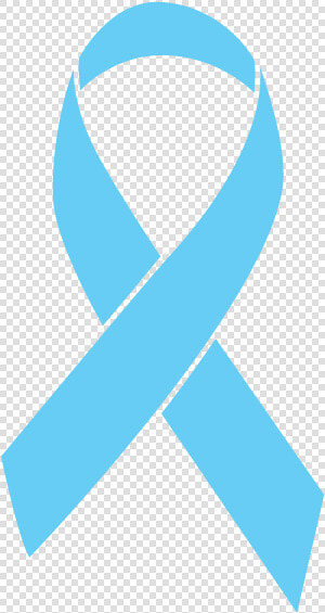 Light Blue Colored Prostate Cancer Ribbon   Gold Cancer Ribbon Png  Transparent PngTransparent PNG