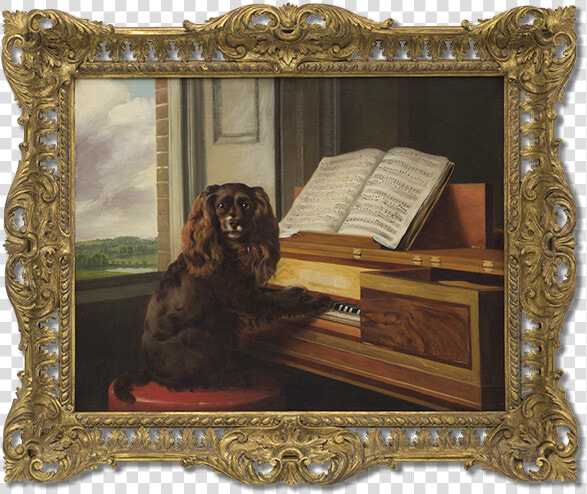 Portrait Of An Extraordinary Musical Dog  HD Png DownloadTransparent PNG