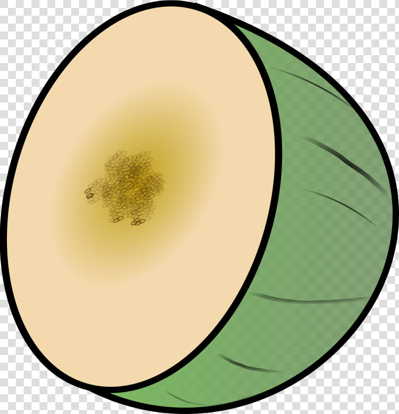 Melon Clip Arts   Honeydew Cartoon  HD Png DownloadTransparent PNG