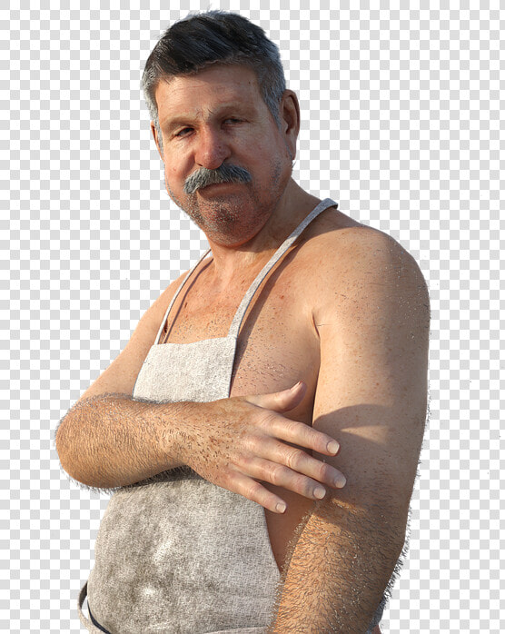 Portrait  Man  Adult  Body Hair  Unsanitary  Bart   Body Hair  HD Png DownloadTransparent PNG