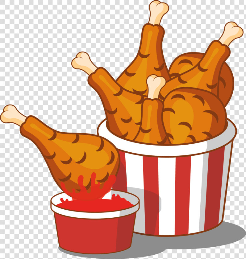 Fried Chicken Hamburger Chocolate Cake Junk Food Buffalo  HD Png DownloadTransparent PNG