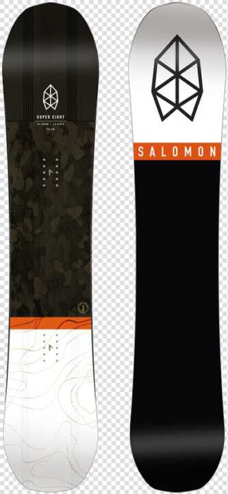 Salomon Super 8 Snowboard  HD Png DownloadTransparent PNG