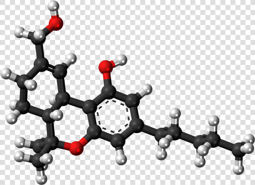 Thc Molecular Structure 3d  HD Png DownloadTransparent PNG