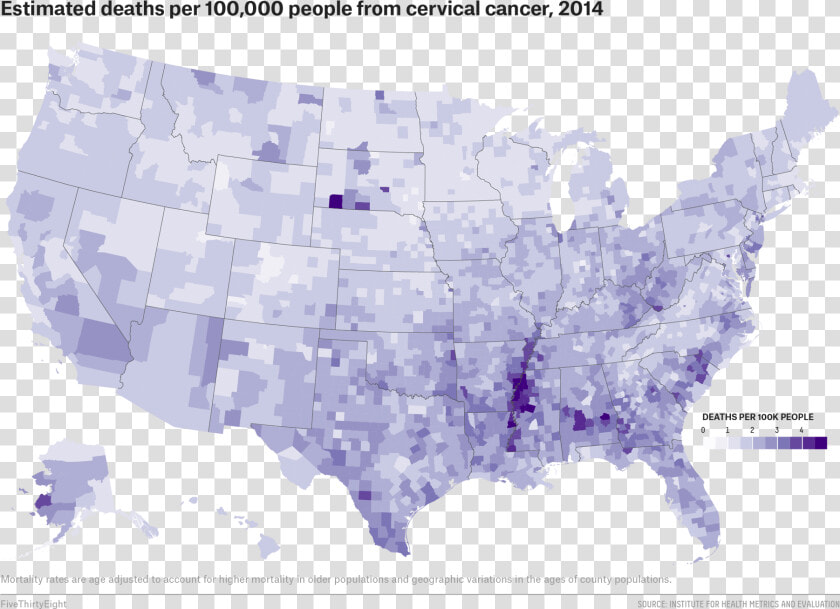 2012 Vs 2016 Election Map By County  HD Png DownloadTransparent PNG