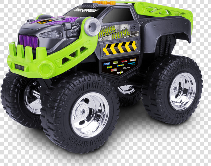 10″ Monster Truck   Road Rippers Heavy Metal Monster Truck  HD Png DownloadTransparent PNG