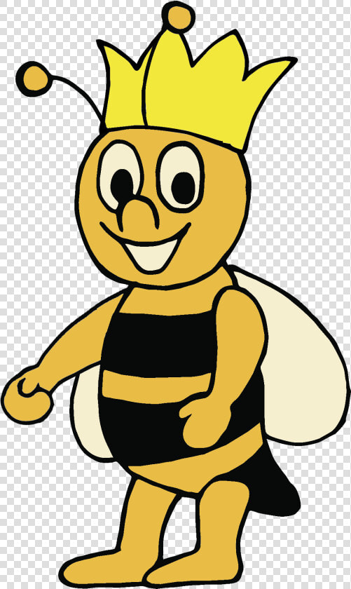 King Bee   Guard Bee Cartoon  HD Png DownloadTransparent PNG