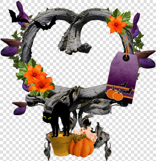 Download Free High Quality Frame Halloween Png Transparent   Cattleya  Png DownloadTransparent PNG