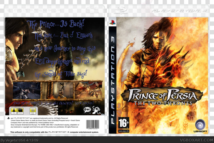 Prince Of Persia   Prince Of Persia The Two  HD Png DownloadTransparent PNG