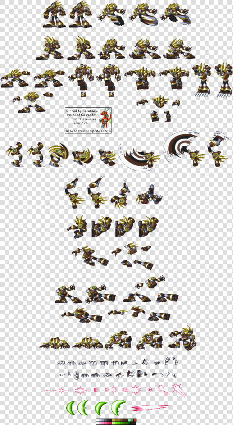 Megaman X4 Enemy Sprites  HD Png DownloadTransparent PNG