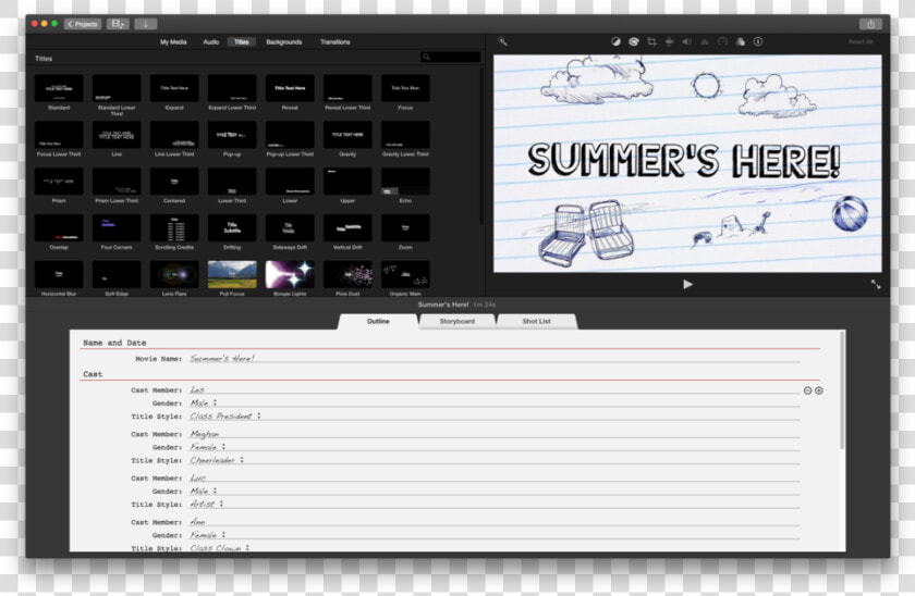 Imovie User Interface  HD Png DownloadTransparent PNG