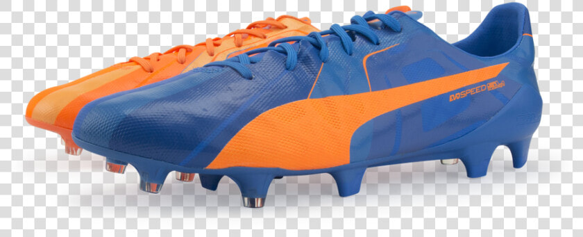 Puma Men S Evospeed Sl H2h Fg Orange Clown Fish electric   Soccer Cleat  HD Png DownloadTransparent PNG