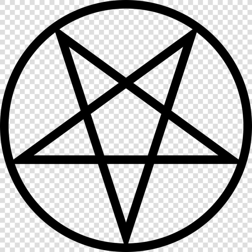 Halloween Magical Star Sign Inverted In A Circle   Pentagram Transparent  HD Png DownloadTransparent PNG