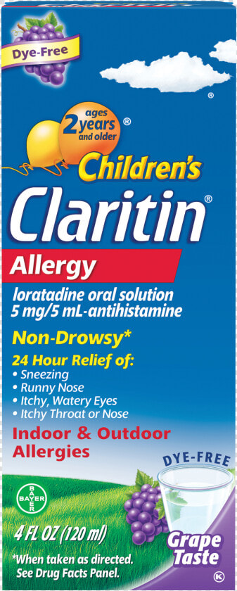 Children  39 s Claritin  HD Png DownloadTransparent PNG