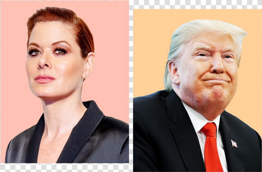 Debra Messing And Donald Trump   Businessperson  HD Png DownloadTransparent PNG