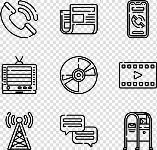 Communications And Media   Adobe Icon Vector  HD Png DownloadTransparent PNG