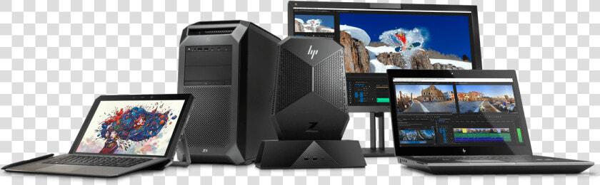 Nab 2018 Avid   Hp Z Workstation Family  HD Png DownloadTransparent PNG