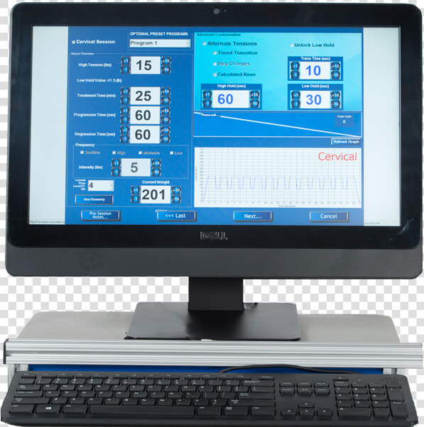 Computer That Guides Idd Therapy Decompression Session   Personal Computer  HD Png DownloadTransparent PNG