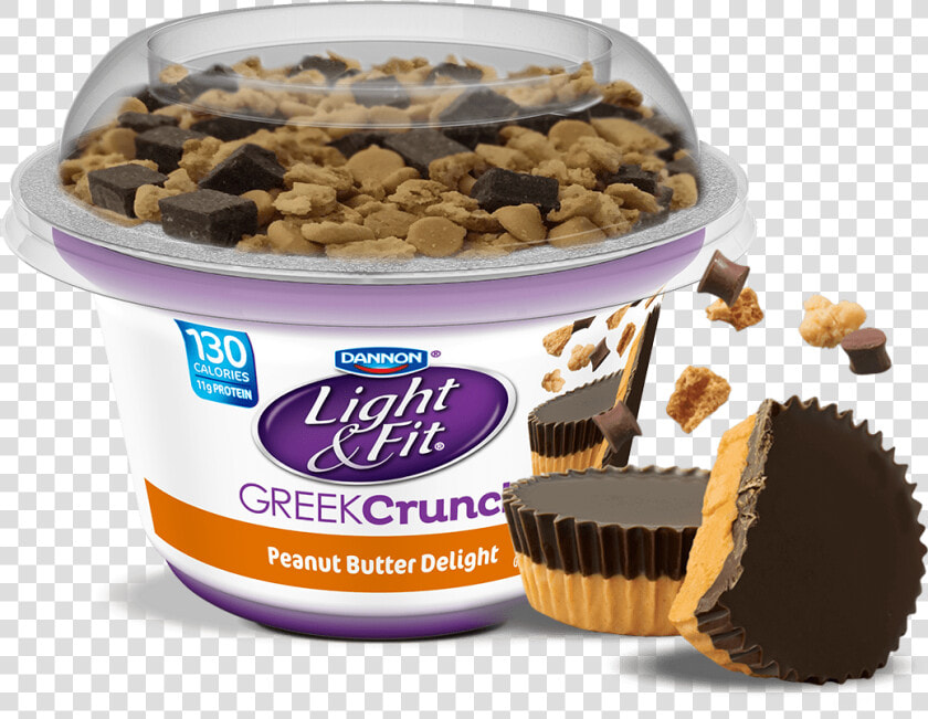 Peanut Butter Delight Nonfat Greek Yogurt Crunch  HD Png DownloadTransparent PNG