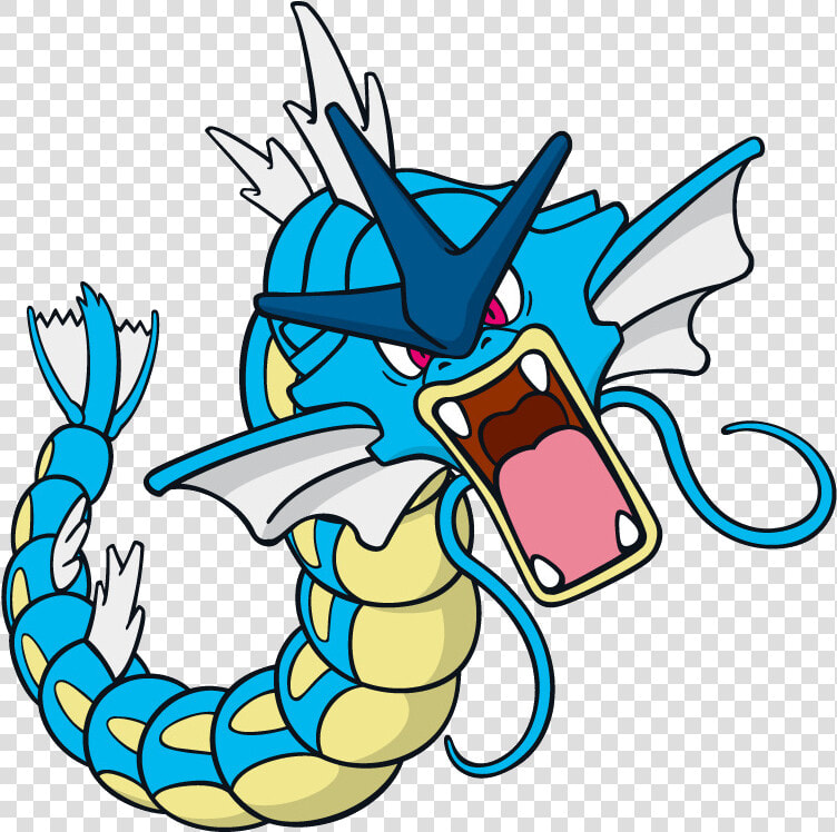 Gyarados Pokemon Character Vector Art  HD Png DownloadTransparent PNG