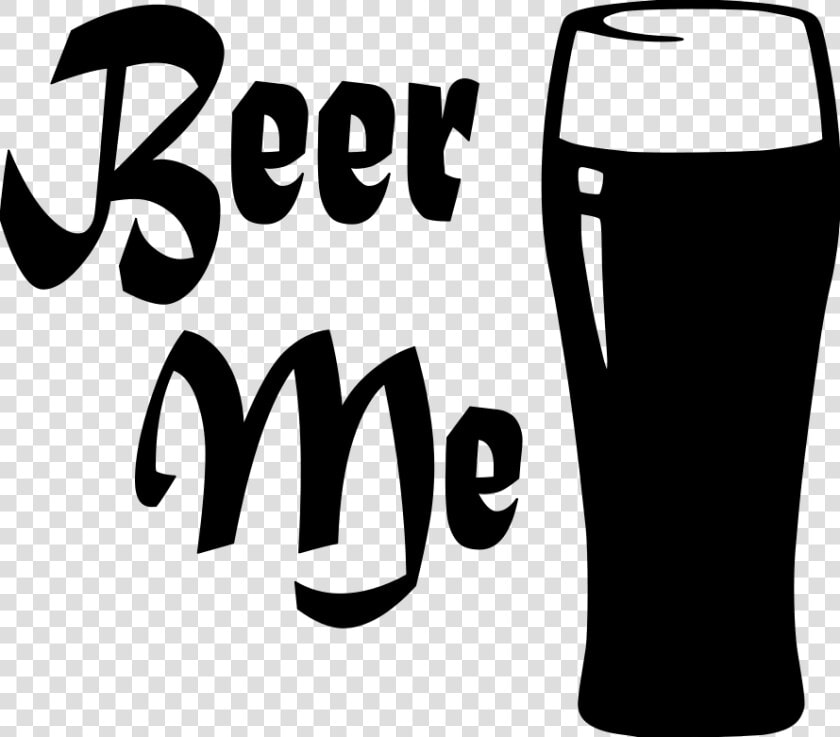 Transparent Beer Emoji Png   Beer Glass Clipart Black And White  Png DownloadTransparent PNG