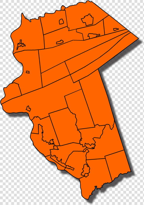 Silhouette Of Dauphin County Map   Dauphin County  HD Png DownloadTransparent PNG