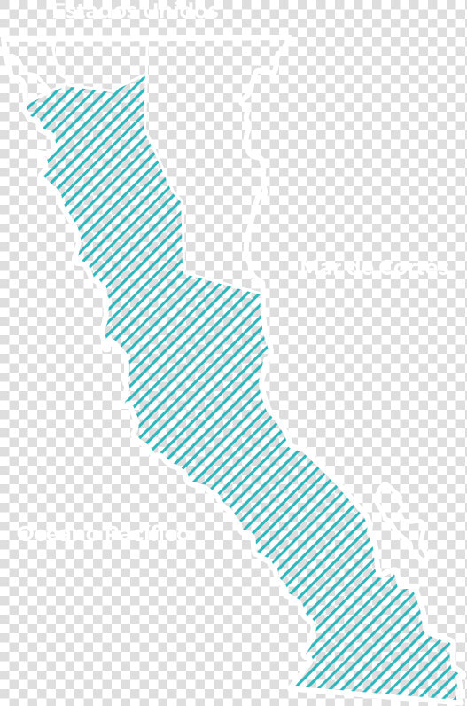 Clic Para Ver Mapa   Mapa Baja California Png  Transparent PngTransparent PNG