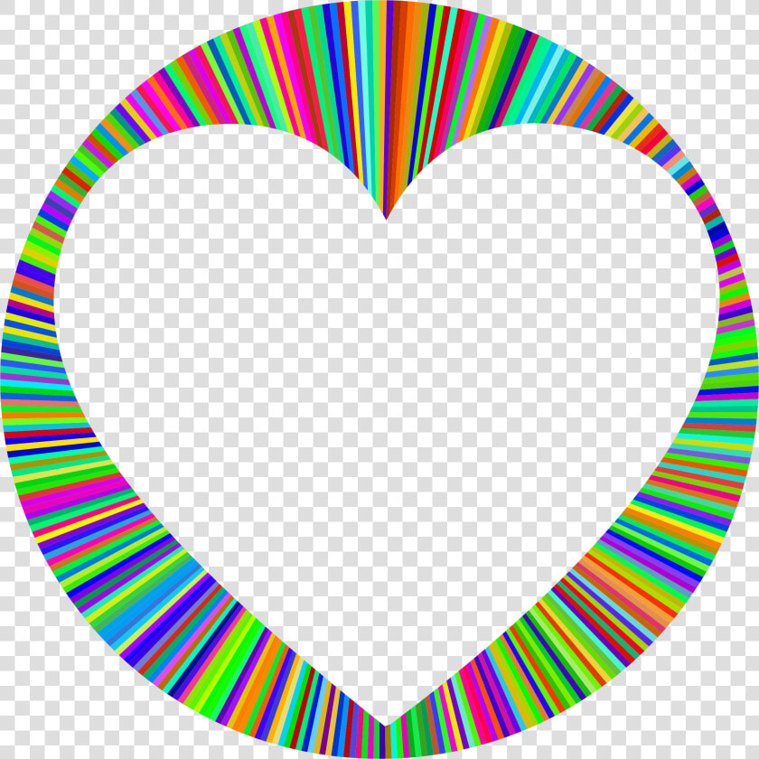 Prismatic Heart Halo Large Clip Art Library Stock   Kidding Around Yoga  HD Png DownloadTransparent PNG