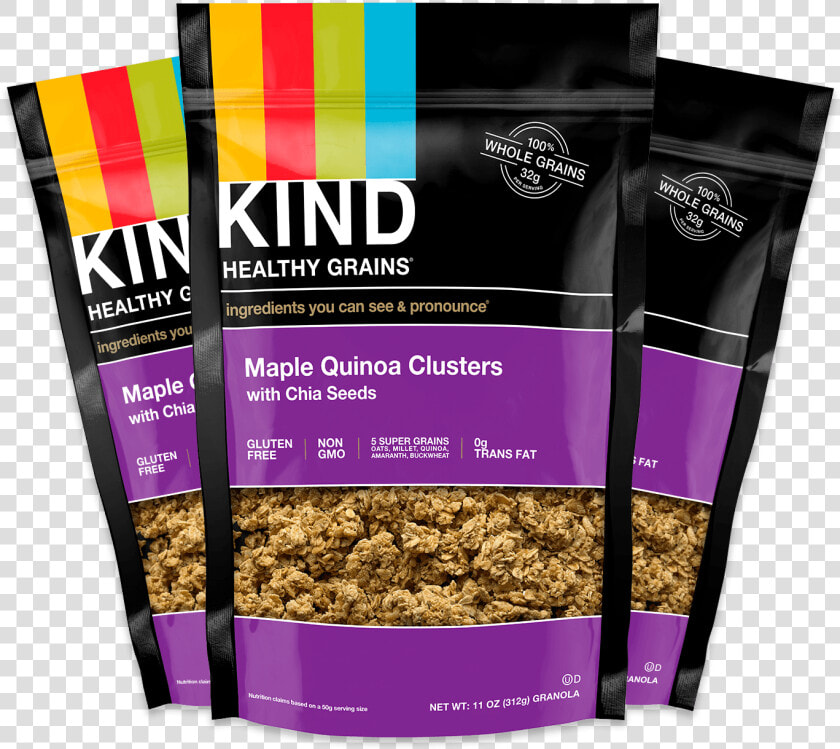 Kind Granola Cinnamon Oat Clusters  HD Png DownloadTransparent PNG