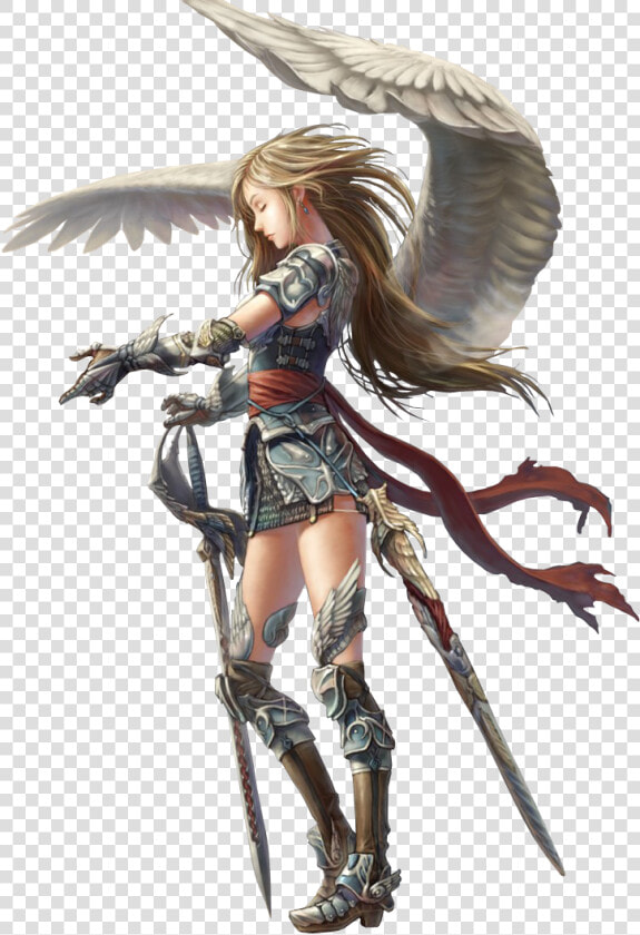 Download Fantasy Angel Png Image   Angel Warrior Transparent  Png DownloadTransparent PNG