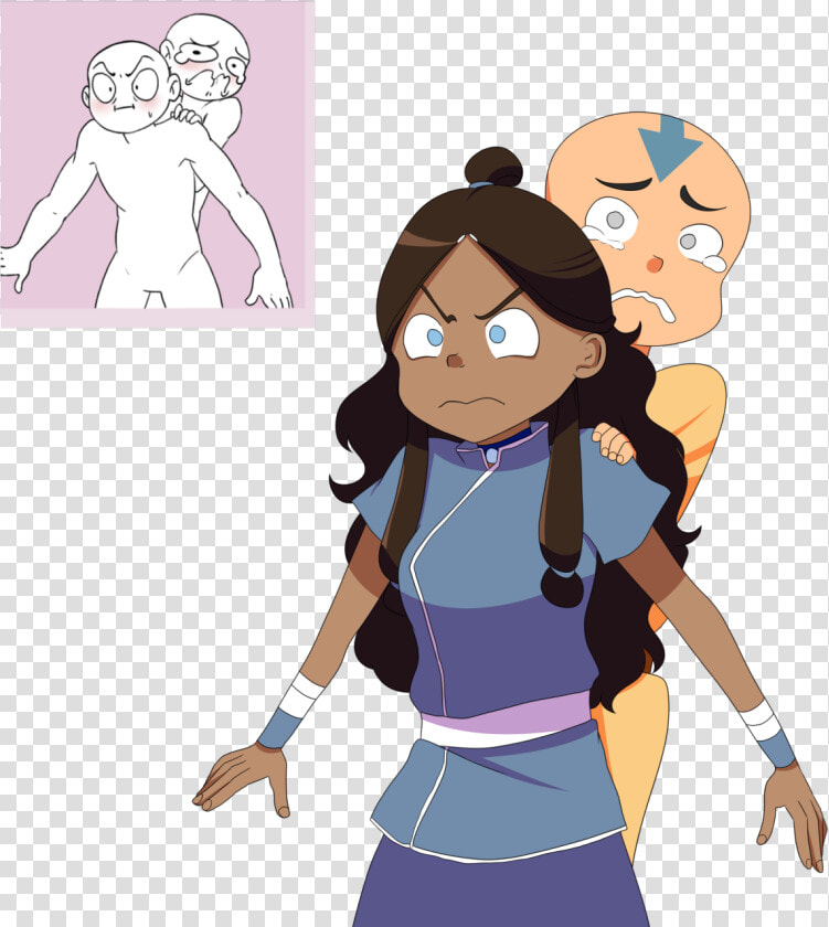 Aang X Katara  HD Png DownloadTransparent PNG