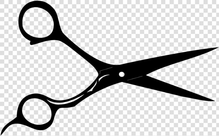 Hair Clipart Hair Salon   Hair Cutting Scissors Clipart  HD Png DownloadTransparent PNG