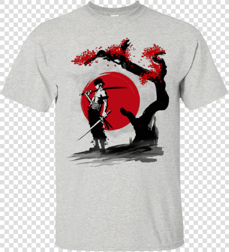 Swordsman Pirate T shirt   T Shirt One Piece Zoro  HD Png DownloadTransparent PNG