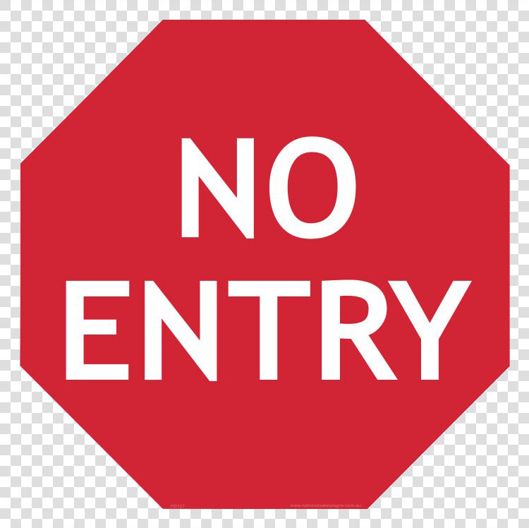 No Entry Symbol Png Free Image   Stop Sign  Transparent PngTransparent PNG