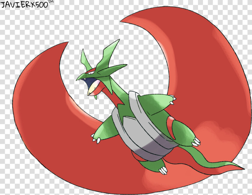 Pokemon Mega Salamence Shiny  HD Png DownloadTransparent PNG