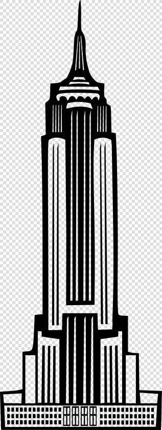 Clipart   Simple Empire State Building Drawing  HD Png DownloadTransparent PNG