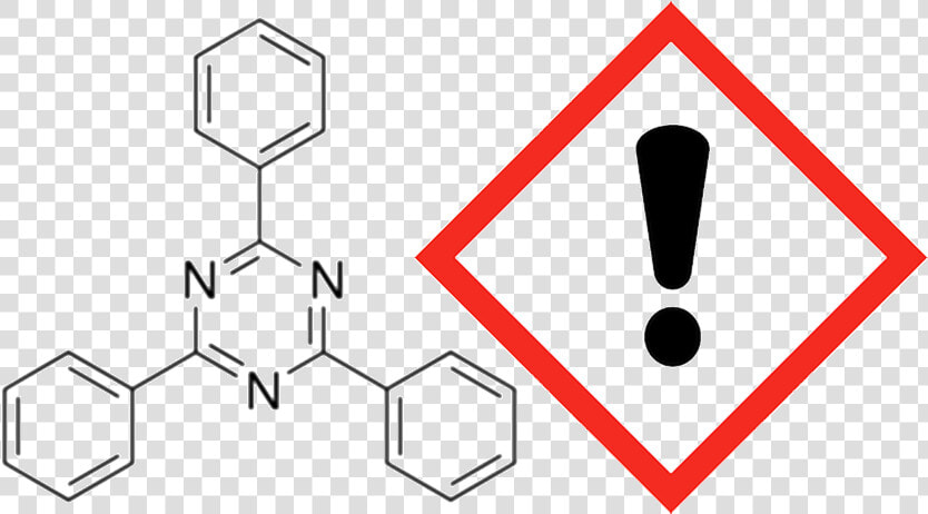 2 4 6 Triphenyl 1 3 5 Triazine   Health Hazard Hazardous To The Ozone Layer  HD Png DownloadTransparent PNG