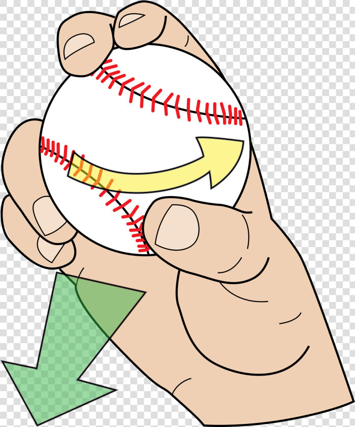 Banner Free Clipart Baseball Pitcher   Baseball Pitches Slider  HD Png DownloadTransparent PNG