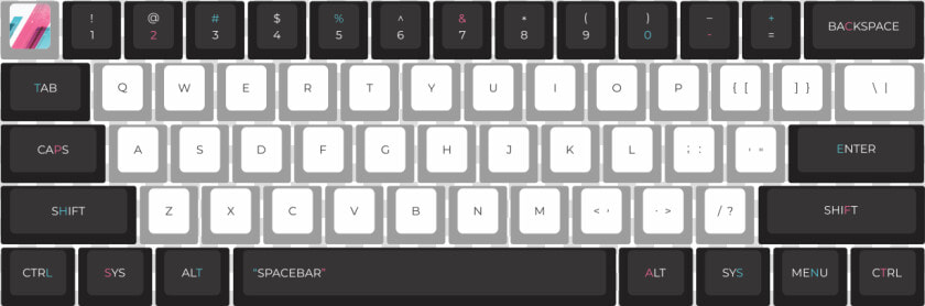 Katakana Keys Keyboard  HD Png DownloadTransparent PNG