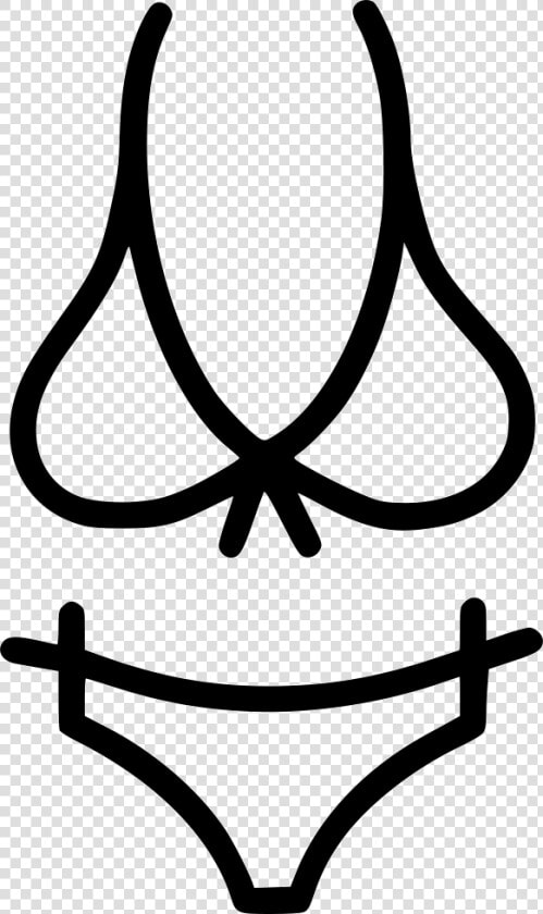 Cloth Women Bra Panties Under Garments Svg  HD Png DownloadTransparent PNG