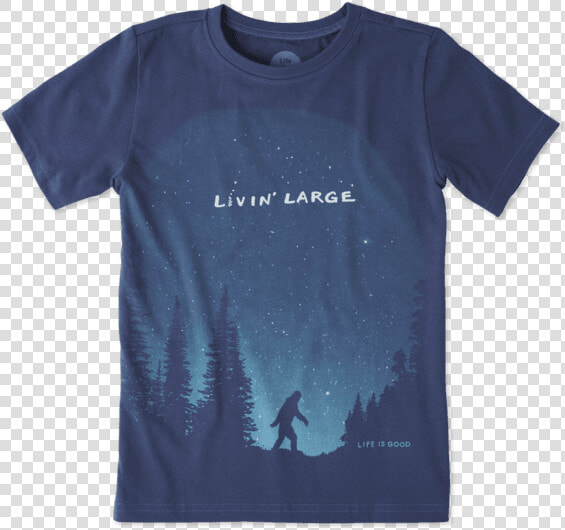 Boys Living Large Sasquatch Crusher Tee   Surfing  HD Png DownloadTransparent PNG