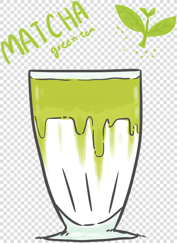 Green Tea  Matcha  Tea  Green  Cold  Cup  Cafe  HD Png DownloadTransparent PNG