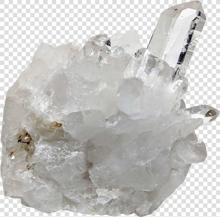 Clear Gemmy Quartz Cluster   Crystal  HD Png DownloadTransparent PNG