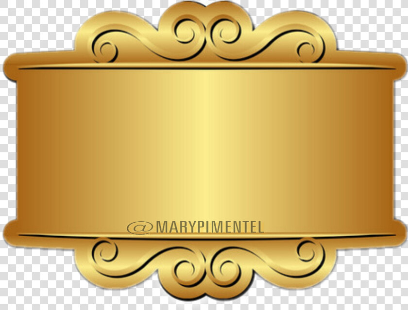  oro  cinta  placa  HD Png DownloadTransparent PNG